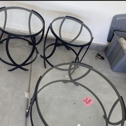 Coffee Table And End Tables 