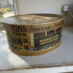 Vintage Hat Box Fifth Avenue New York 