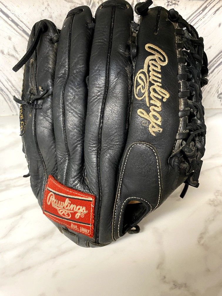 Rawlings Glove Trapeze Model GG601G LEFT HANDED 12 3/4 THE GOLD CLOVE BLK