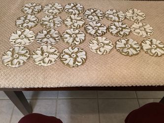 21 backplates for drawer pulls.