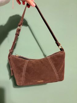Suede Aldo purse