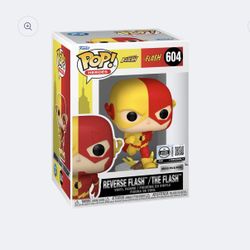 Funko POP! Vinyl: DC Heroes - Reverse Flash / The Flash Split #604 LIMITED EDITION ONLY 3,500 MADE