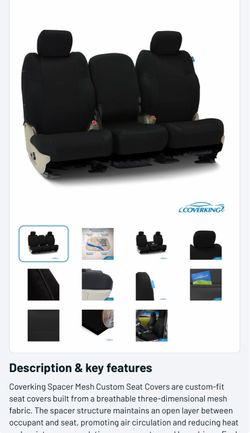 Coverking Spacer Mesh Custom Seat Covers 2024 Hyundai Sonata