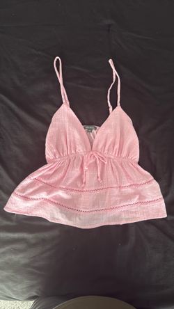 Cute pink top size small