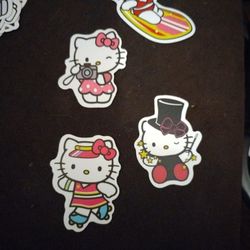 $2!  4 1 1/2 HELLO KITTY STICKERS! 