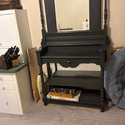 Entry Hall Mirror Table 