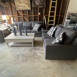 Grey Color Sofa