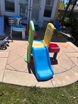 Climbing slide kids outdoor toy