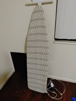 iron + table