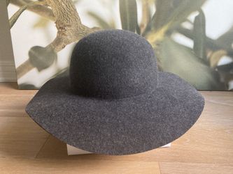 J-Crew 100% Wool Wide-brimmed Hat