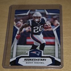 2019 Panini Rookies & Stars #42 - Sony Michel - New England Patriots