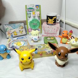 Vintage Pokemon Items from Japan