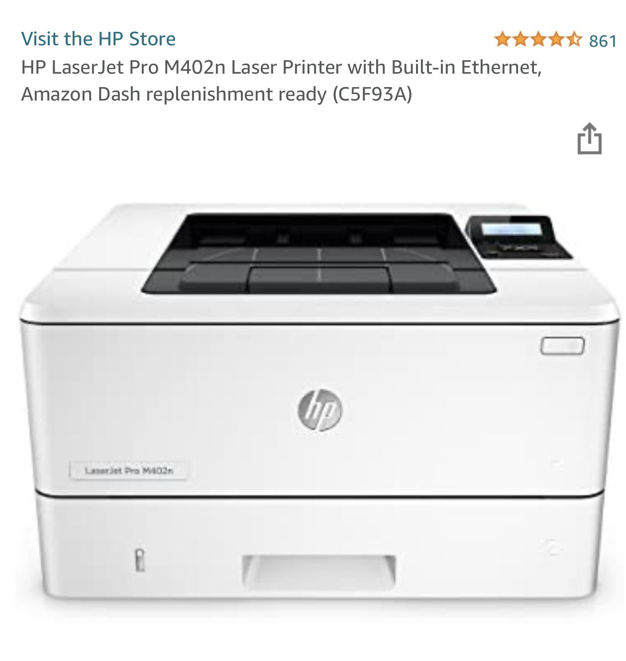 Hp Laserjet Pro M420n Laser Printer