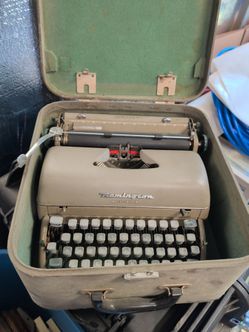 Vintage typewriter
