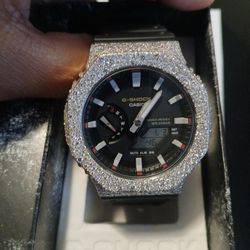 💎 Custom Diamond G-SHOCK GM-2100 (5.40 CTW Real Diamonds) | New | Box & Papers