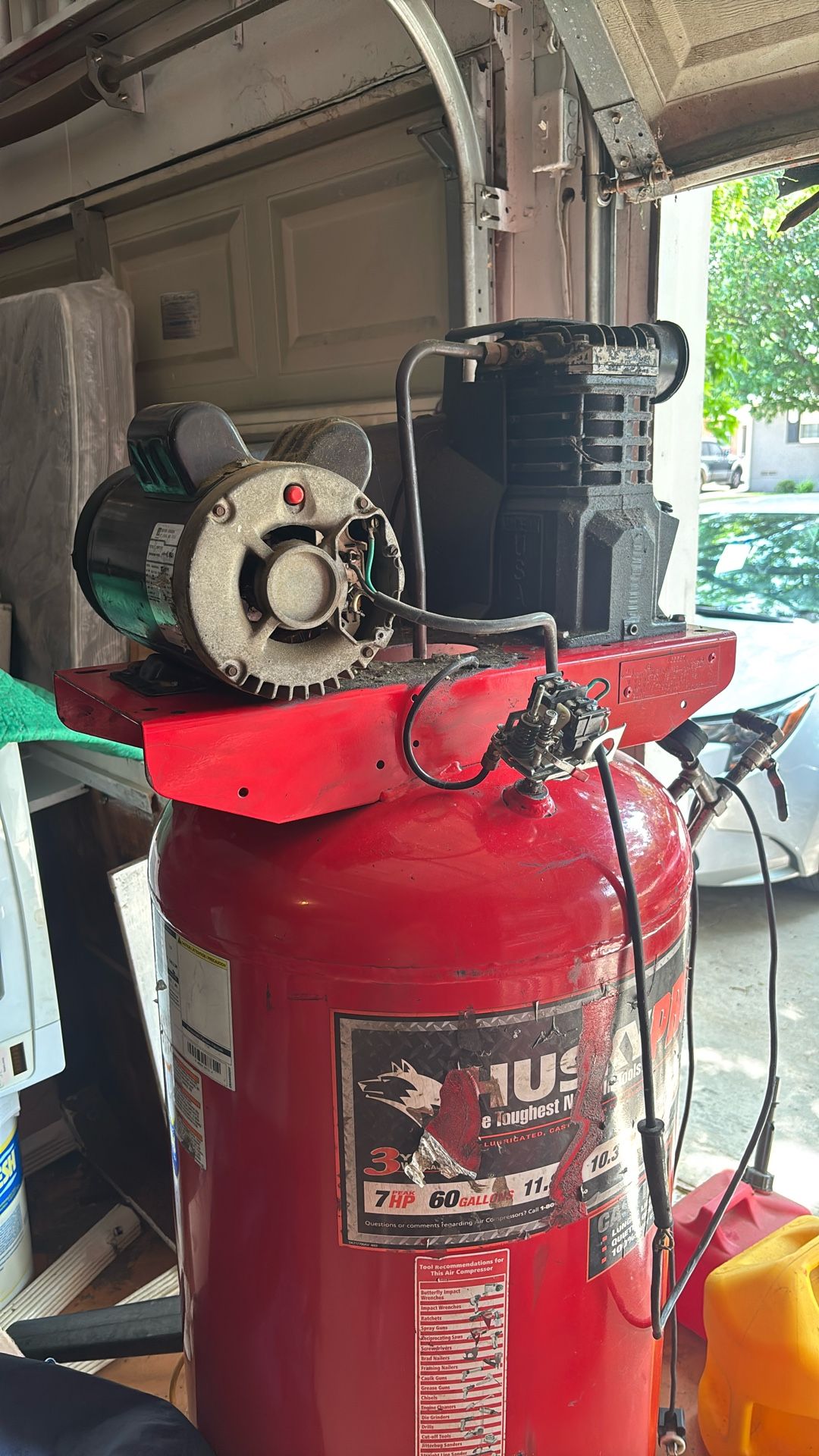 60 Gallon 7 Hp Air Compressor