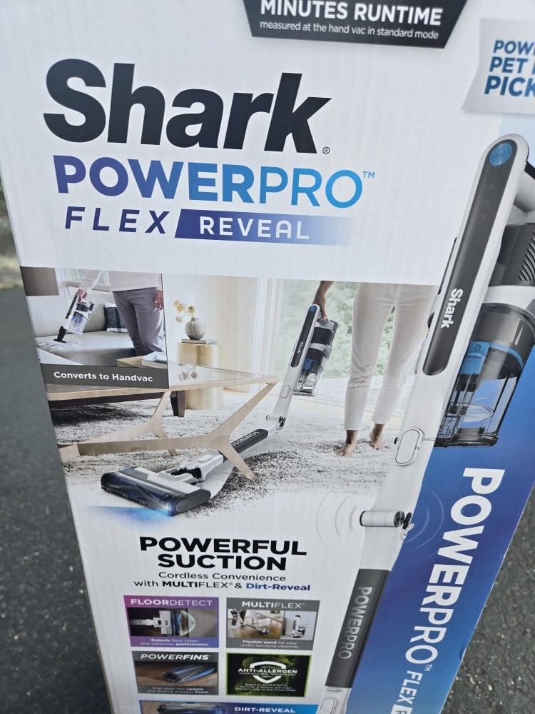 Shark Powerpro Flex Reveal