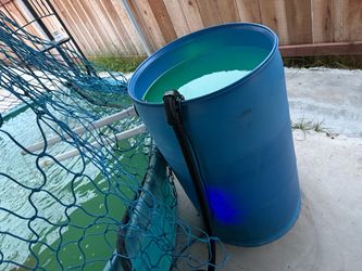 Barrel with UV light