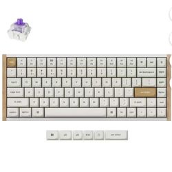 Keychron K2 HE Rapid Trigger Wireless Custom Mechanical Keyboard with Hall Effect Gateron Double-Rail Magnetic Switch, QMK 2.4 GHz Bluetooth 5.2 RGB C