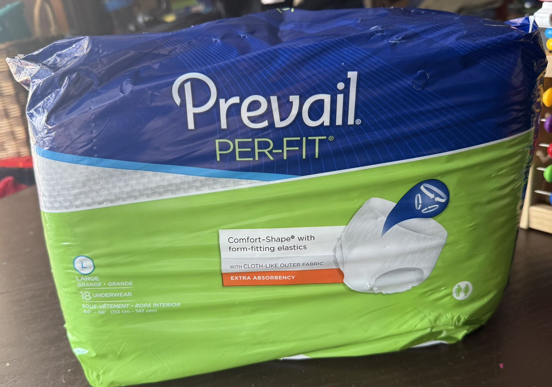 Adult Pull-Up Size Large Three Bags Five Dollars Each