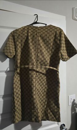 Gucci monogram mini dress