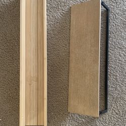 2 Different Style Shelves