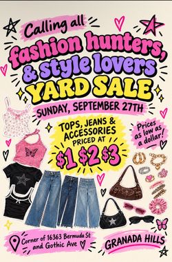 Yard Sale