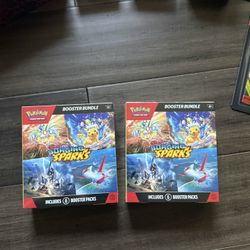 Pokemon Surging Sparks Booster Bundle 