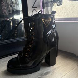 High heel guess boots 