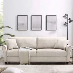 83" Modern Sofa Couches for Living Room, 3 Seater Sofa, Comfy Sofa Couch for Small Space, Apartment