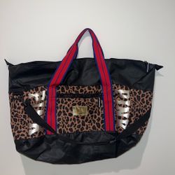 Victoria's Secret PINK Leopard Print Tote Bag