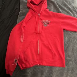 Red Spider Design Sweater