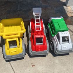 3 Semi New Cars Yellow Green And Red Cars Fuction Very Well 