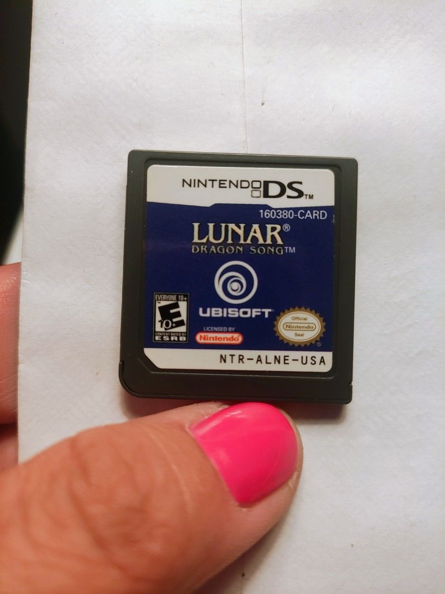 Lunar Dragon Song Nintendo DS
