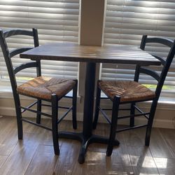 Café Style Table + 2 Chairs 