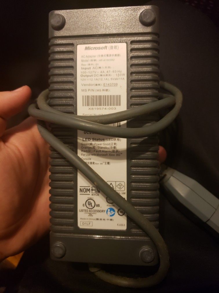 Xbox 360 Ac Adapter