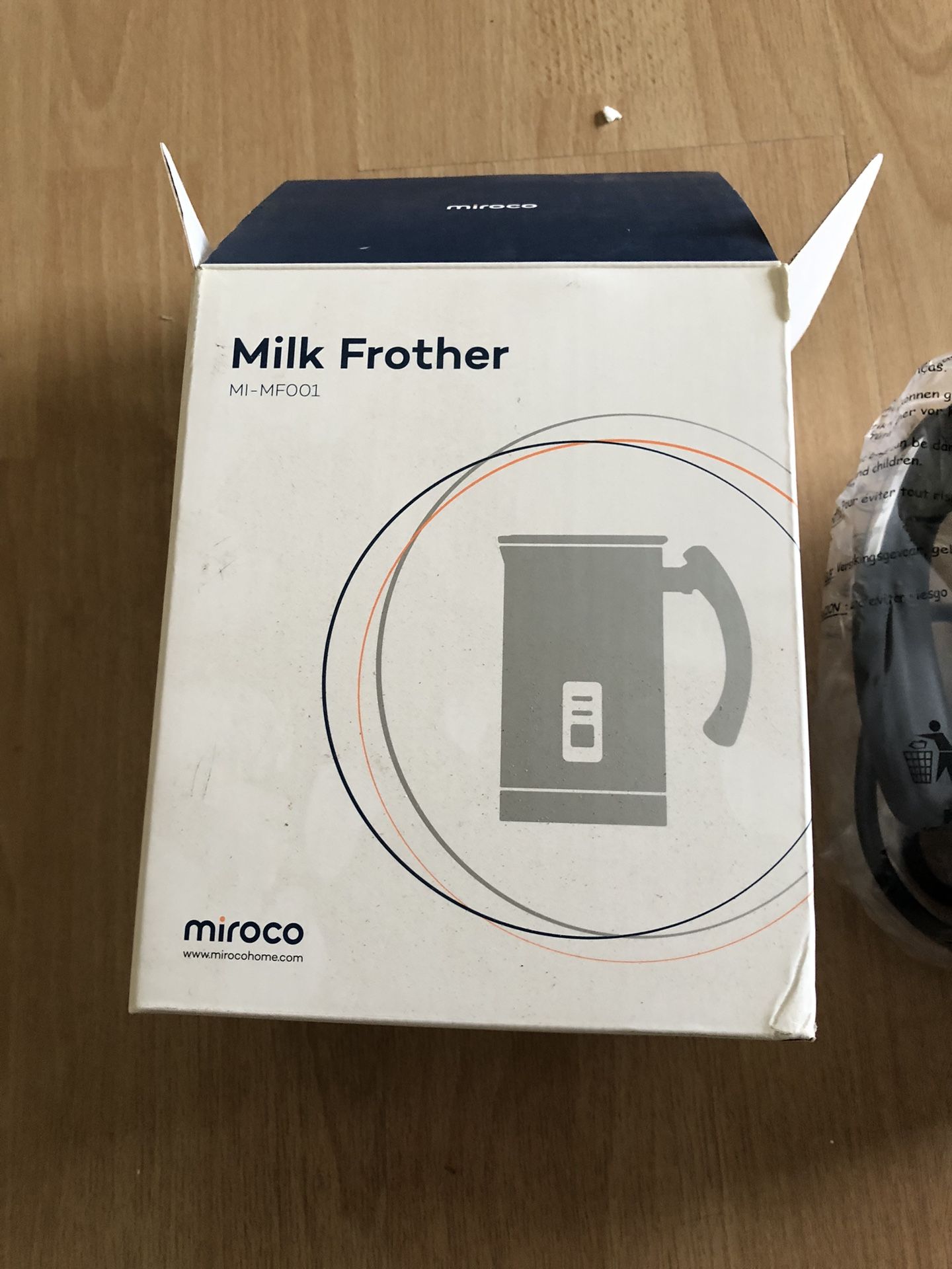 Miroco Milk Frother 005, 4 in 1 Automatic Stainless Steel Milk Steamer