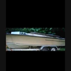 20 Ft Boat Hull With Title