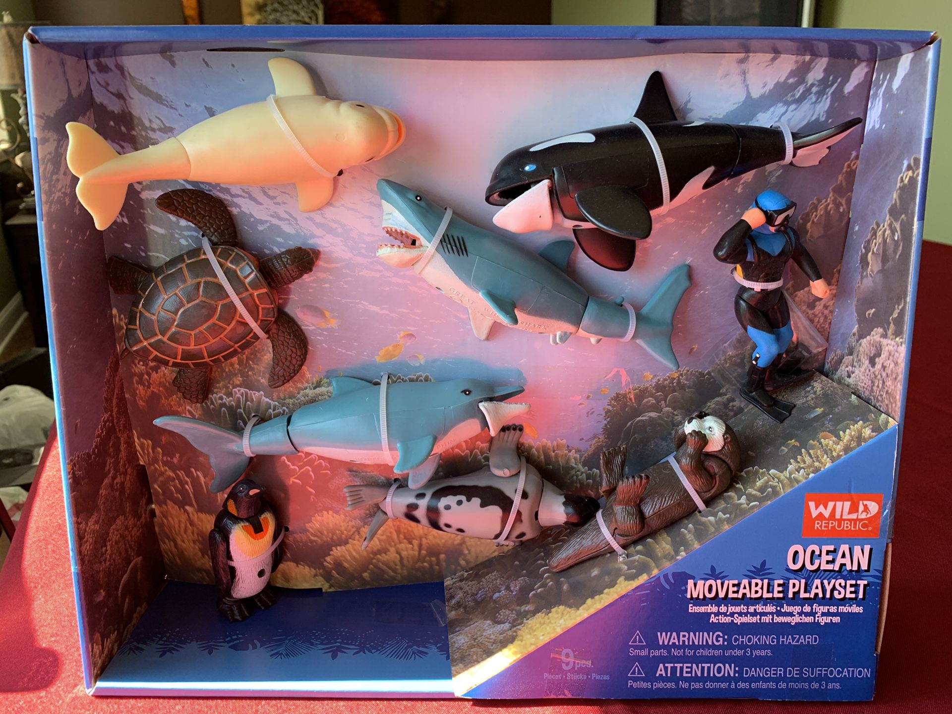 Ocean moveable playset