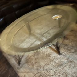  Metal And Glass Coffee Table 