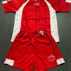 Uniforme completo para equipo de Futbol soccer en especial size XL