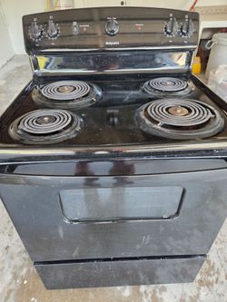 Electric range stove