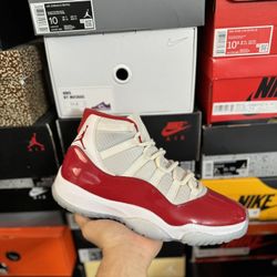 Jordan Cherry 11s  size 9.5 VNDS