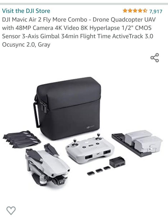 Dji Mavic Air 2 Combo
