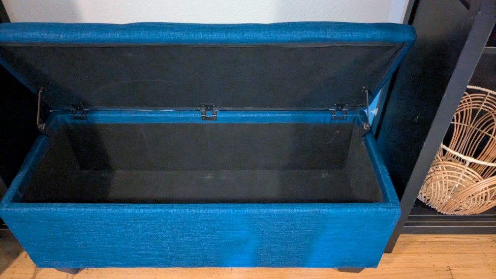 Blue fabric Chest Set