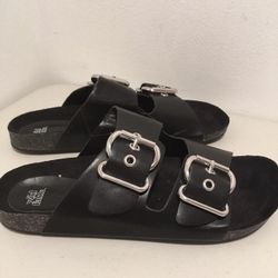 Black Sandals, Size 8 1/2