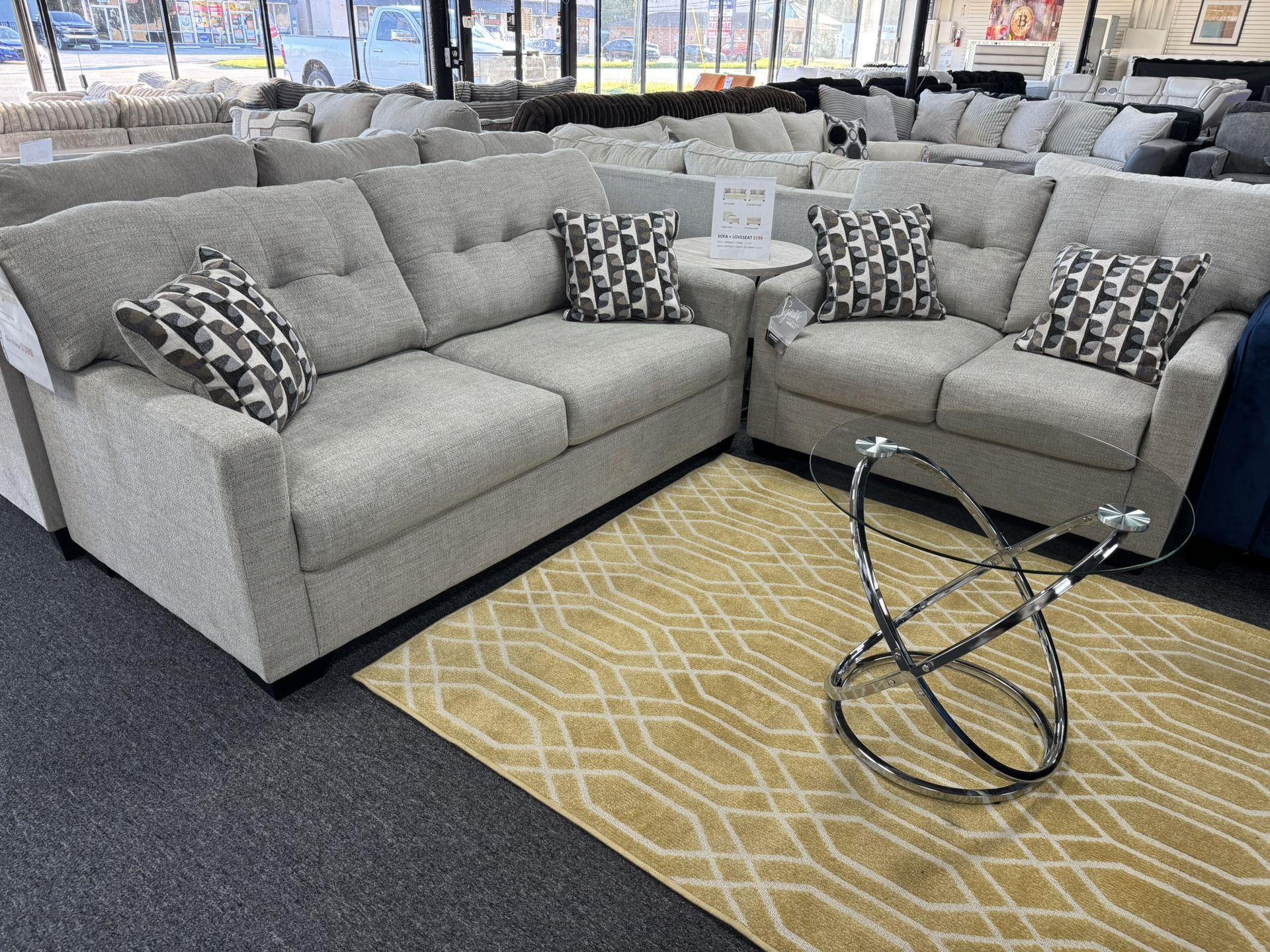 Sofa & Loveseat By Ashley. 🚚WE DELIVER🚚