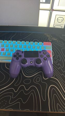purple ps4 controller