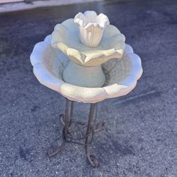 Flower Water Fountain 