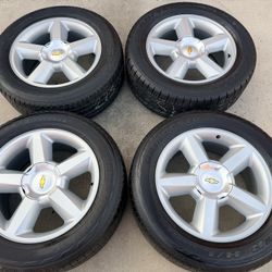 FACTORY LTZ CHEVY GMC SILVERADO TAHOE SUBURBAN WHEELS 20 INCH